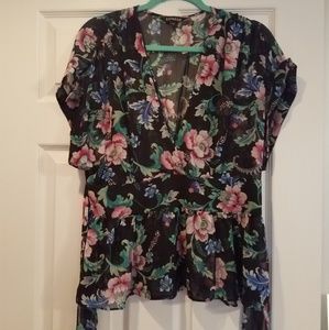 Express Floral Top